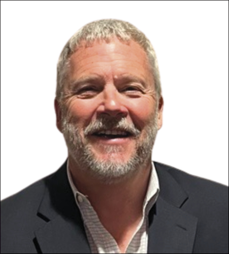 John Kuszmaul; A smiling man with short gray hair and a beard, wearing a dark suit and light shirt, stands against a plain white background, conveying a warm, friendly demeanor.