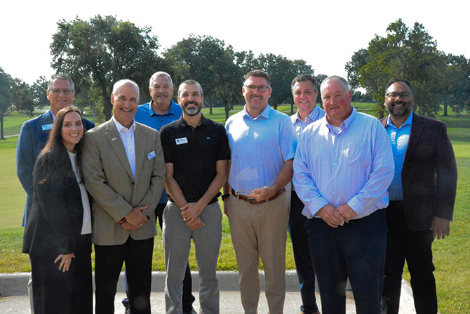 Bank of the Flint Hills and FHLBank Topeka staff gather at the August 31 Kansas Regional Meeting in Topeka.